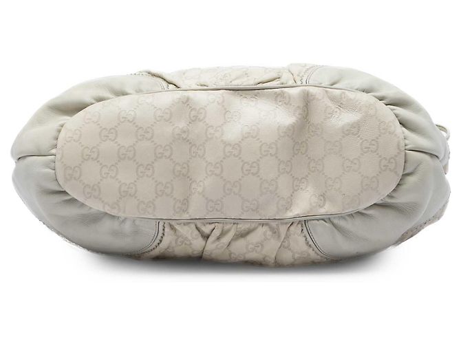 Gucci Tribeca Tote Large Guccissima Weiß - Ansicht 3
