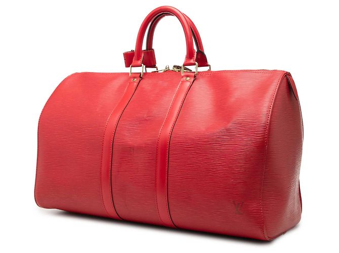 Louis Vuitton Red Epi Keepall 45 Rosso - vista 2