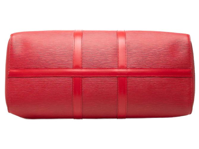 Louis Vuitton Red Epi Keepall 45 Rosso - vista 3