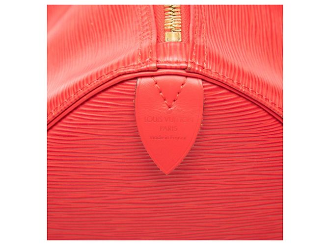 Louis Vuitton Red Epi Keepall 45 Rosso - vista 6