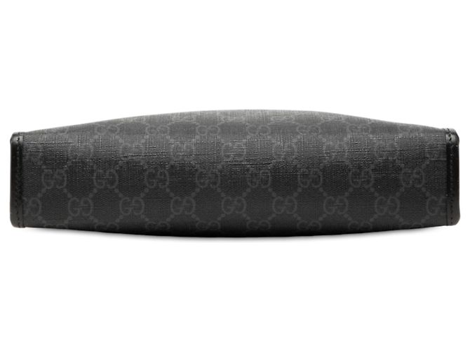 Clutch Gucci Black GG Supreme Retro Interlocking G Nero - vista 3