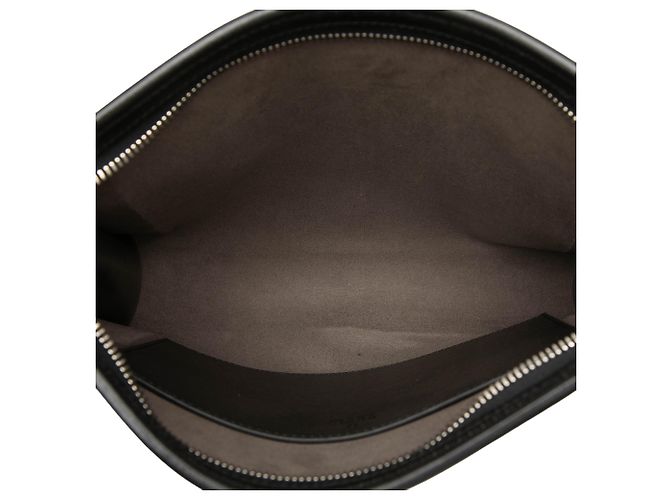 Clutch Gucci Black GG Supreme Retro Interlocking G Nero - vista 4