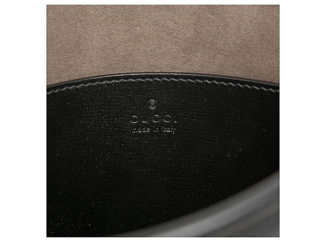 Clutch Gucci Black GG Supreme Retro Interlocking G Nero - vista 5