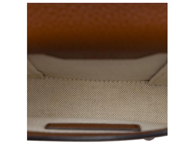 Gucci Mini Borsa a Tracolla Horsebit 1955 in Denim Blu GG - vista 4