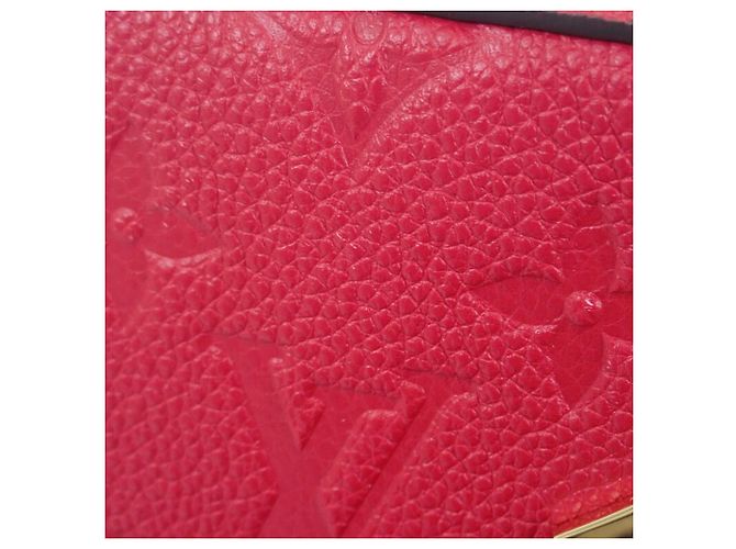 Louis Vuitton Red Monogram Empreinte Saintonge Roja - vista 14