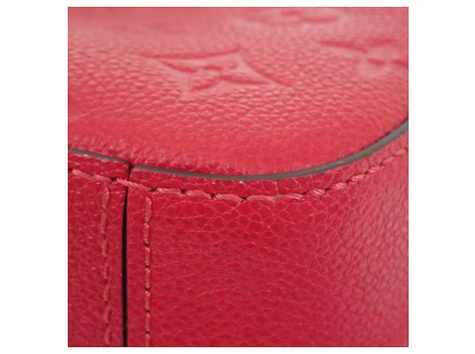 Louis Vuitton Red Monogram Empreinte Saintonge Roja - vista 16