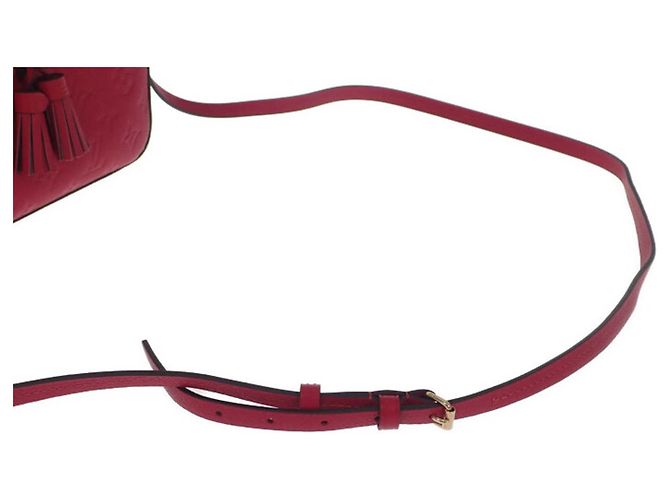 Louis Vuitton Red Monogram Empreinte Saintonge Roja - vista 19