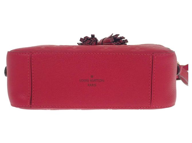 Louis Vuitton Red Monogram Empreinte Saintonge Roja - vista 6