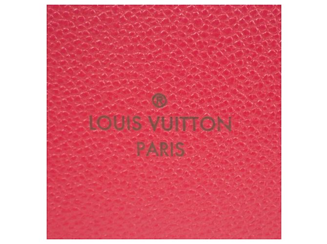 Louis Vuitton Red Monogram Empreinte Saintonge Roja - vista 9