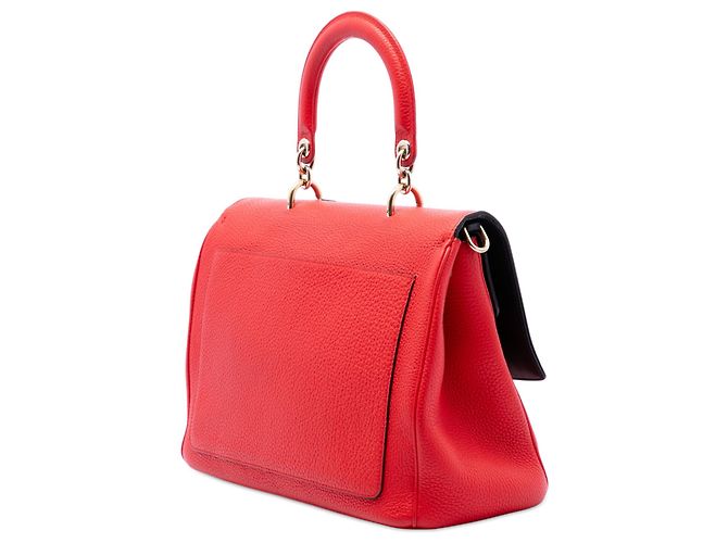 Autre Marque Dior Red Medium Leather Be Dior Flap Roja - vista 2