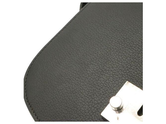 Borsa a tracolla in pelle MCM Patricia Nero - vista 10