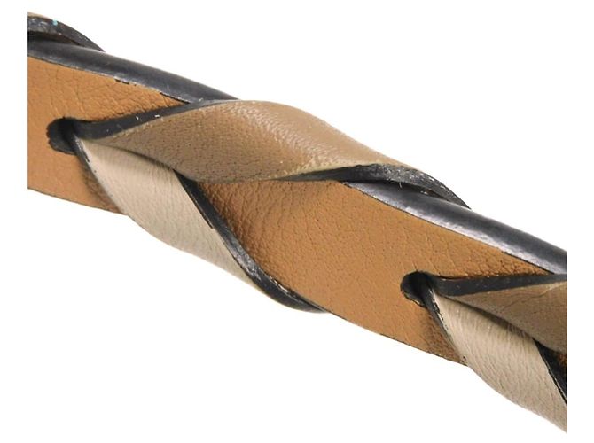 Bandoulière tressée fine Loewe Doré - vue 15