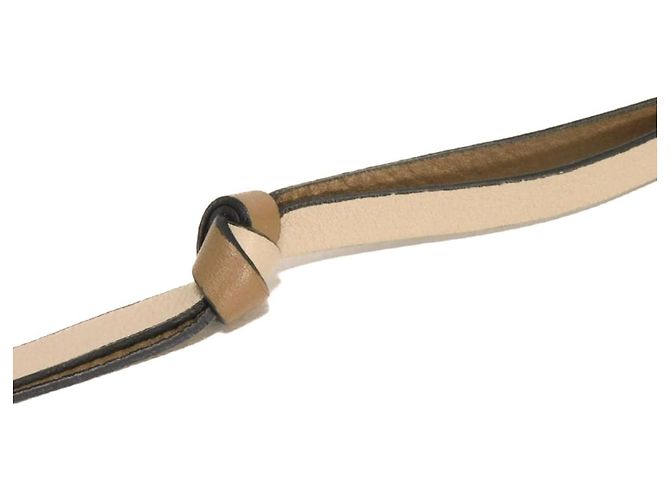 Bandoulière tressée fine Loewe Doré - vue 3