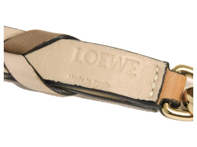 Bandoulière tressée fine Loewe Doré - vue 7