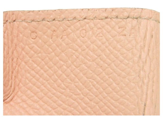 Hermès Hermes Münzbeutel aus rosa Epsom-Leder Pink - Ansicht 10