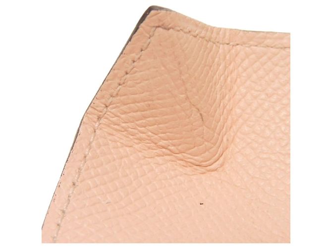 Hermès Hermes Münzbeutel aus rosa Epsom-Leder Pink - Ansicht 14