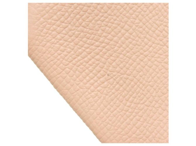 Hermès Hermes Münzbeutel aus rosa Epsom-Leder Pink - Ansicht 19