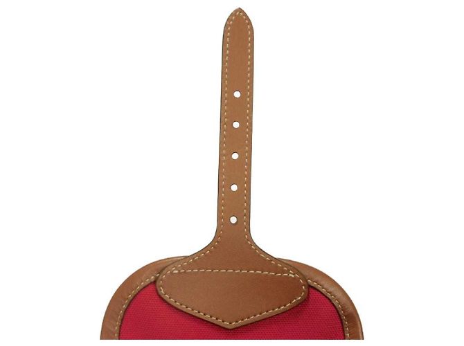 Miu Miu Red Cotton Canvas Backpack - view 11