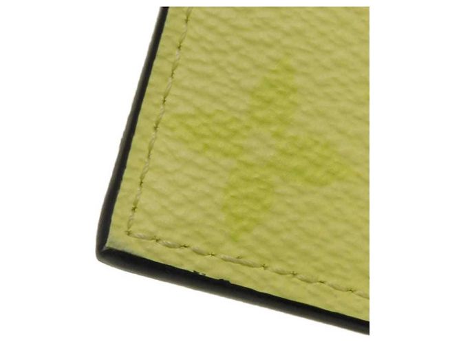 Louis Vuitton Taiga Leather Card Case Yellow Monogram - view 14
