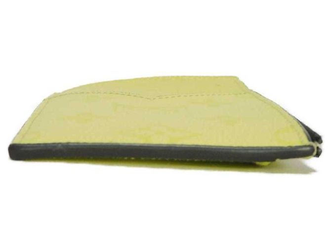 Louis Vuitton Taiga Leather Card Case Yellow Monogram - view 16
