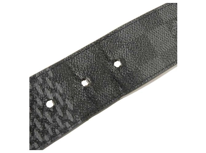 Louis Vuitton Damier Graphite Reversible Belt Black - view 10