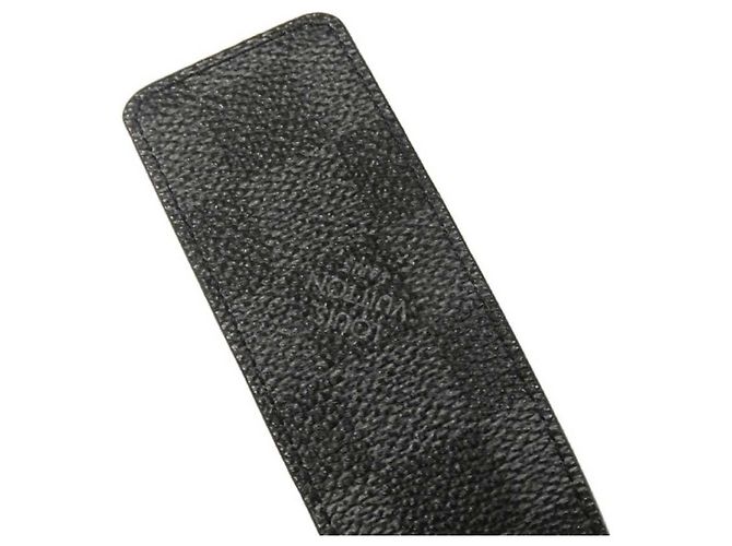 Louis Vuitton Damier Graphite Reversible Belt Black - view 11