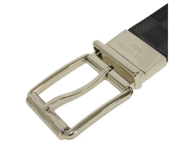 Louis Vuitton Damier Graphite Reversible Belt Black - view 2