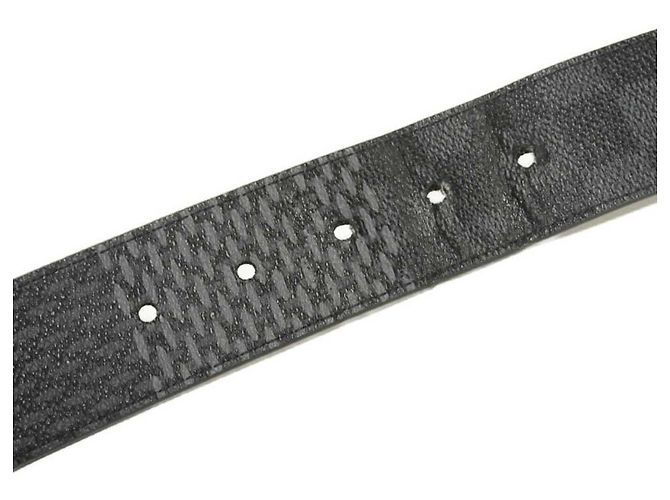 Louis Vuitton Damier Graphite Reversible Belt Black - view 9