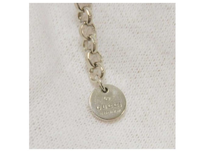 Collar con colgante Gucci Interlocking G Plata - vista 10