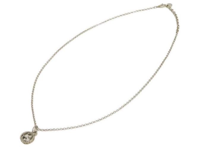 Collar con colgante Gucci Interlocking G Plata - vista 3
