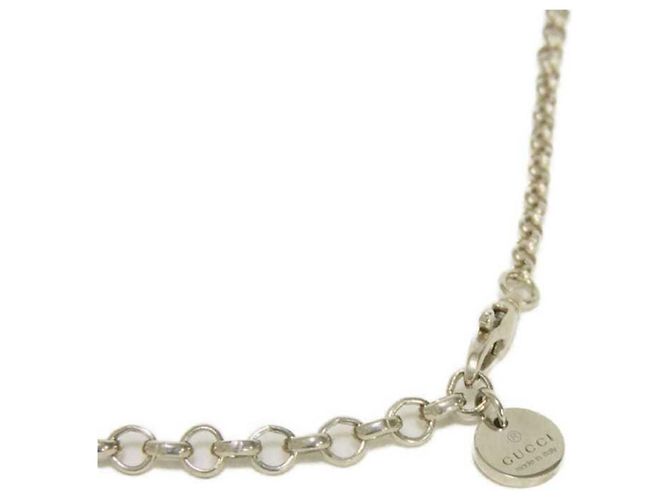 Collar con colgante Gucci Interlocking G Plata - vista 8