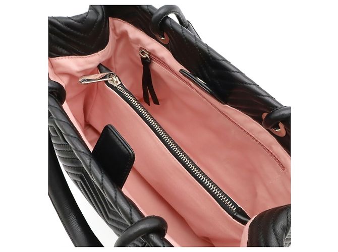 BALLY Manuela Diamond Stitch Handtasche Schwarz - Ansicht 6