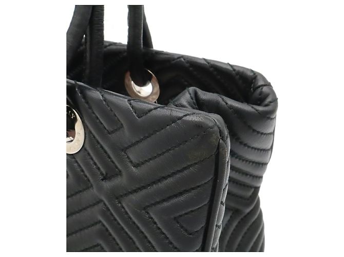 BALLY Manuela Diamond Stitch Handtasche Schwarz - Ansicht 9