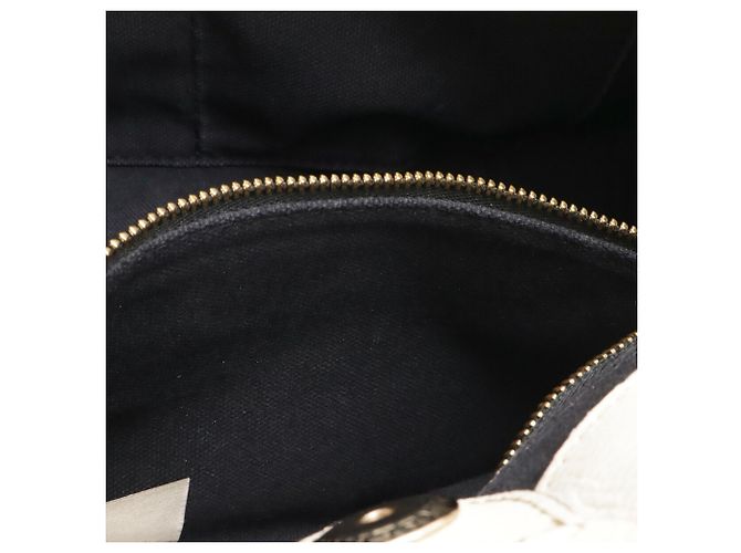 Borsa Burberry Banner Small Size in marrone e avorio Crudo - vista 10