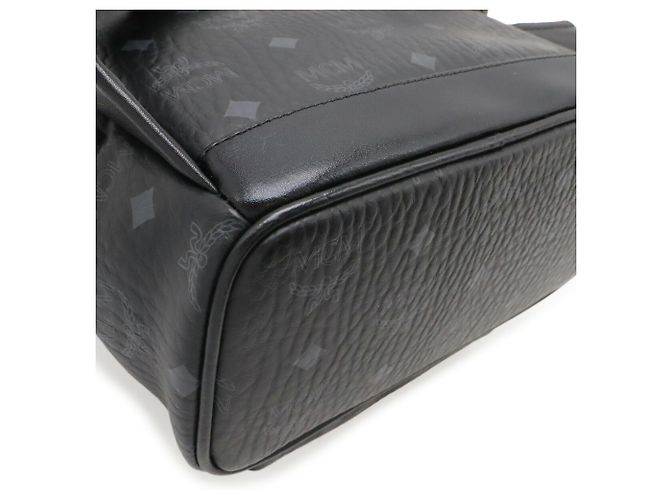MCM Visetos Glam Backpack Black - view 4