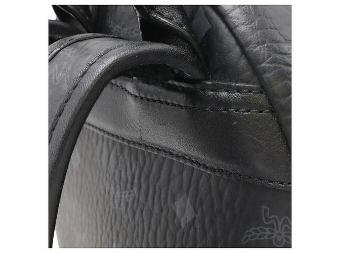 MCM Visetos Glam Backpack Black - view 5