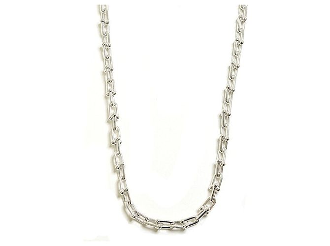 Autre Marque Collana Tiffany HardWear a maglie piccole Argento - vista 2