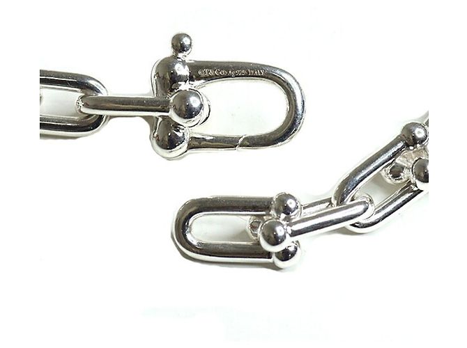 Autre Marque Collana Tiffany HardWear a maglie piccole Argento - vista 4