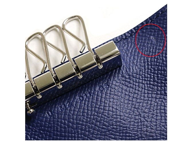 Hermès Portallaves Hermes Bearn Azul Azul marino - vista 5
