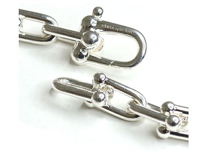 Autre Marque Collana Tiffany HardWear a maglie piccole Argento - vista 4