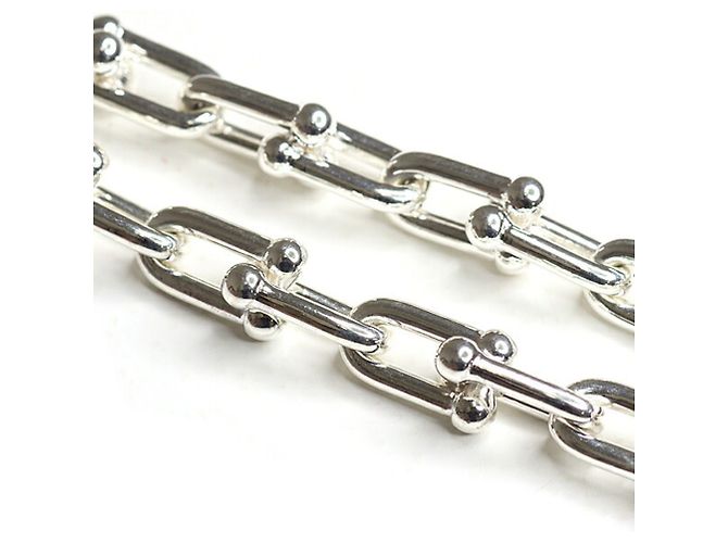 Autre Marque Collana Tiffany HardWear a maglie piccole Argento - vista 5