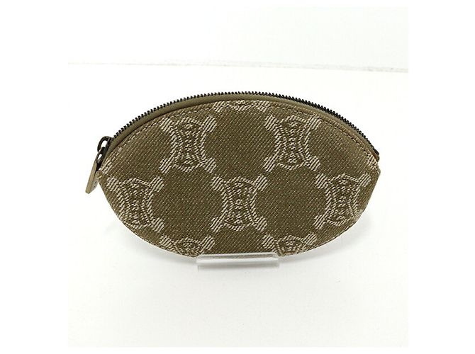 Céline Celine Macadam Monedero Llavero Beige Caqui - vista 2