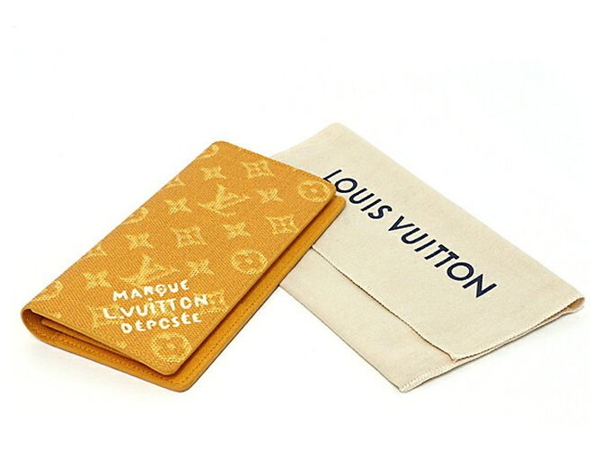 Louis Vuitton Portefeuille Brazza NM Long Wallet Giallo - vista 2