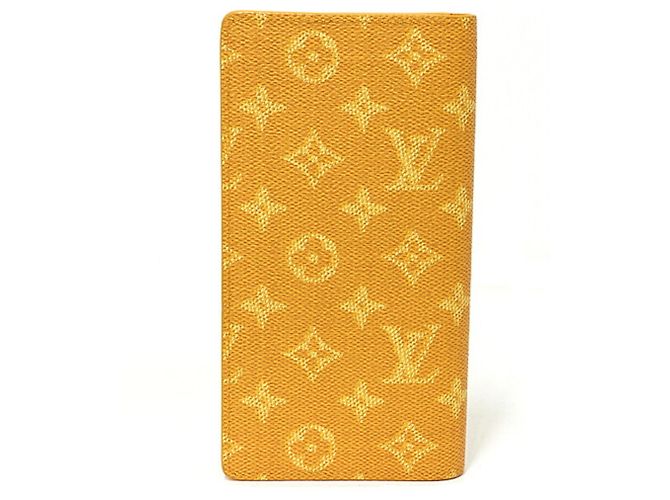Louis Vuitton Portefeuille Brazza NM Long Wallet Giallo - vista 3