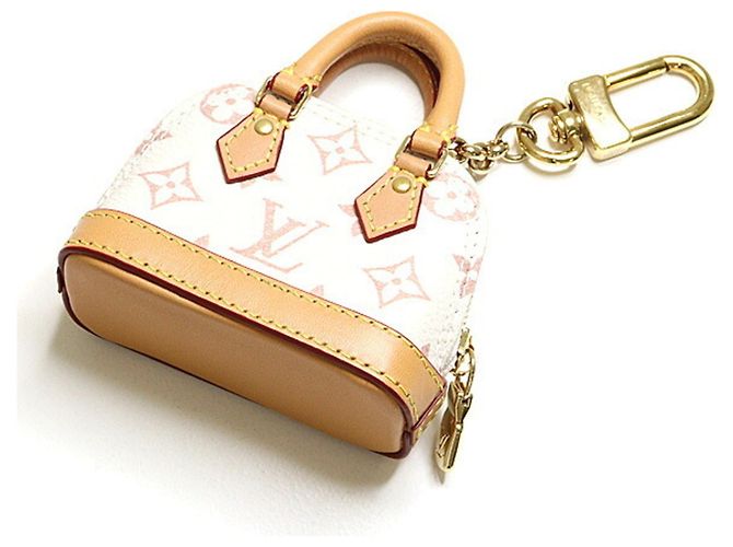 Porte-clé Micro Alma Louis Vuitton Blanc - vue 2