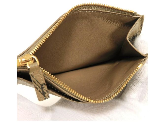 Everyday Porta-moedas Balenciaga BB Monogram Marrom Bege - vista 5