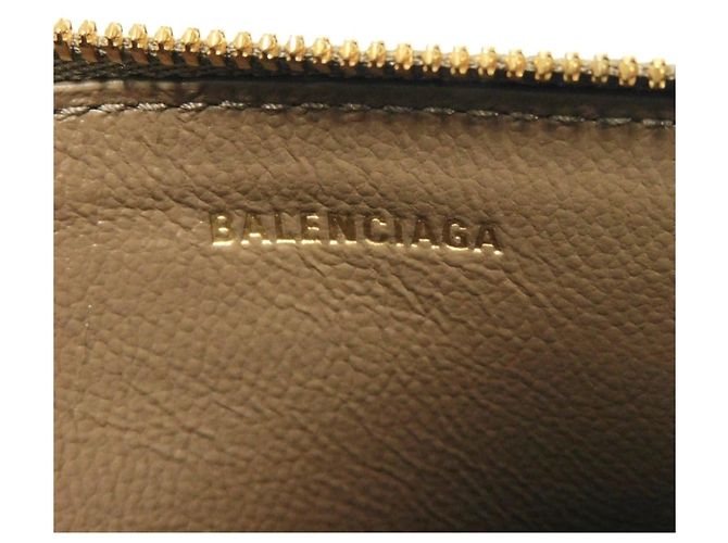 Everyday Porta-moedas Balenciaga BB Monogram Marrom Bege - vista 6