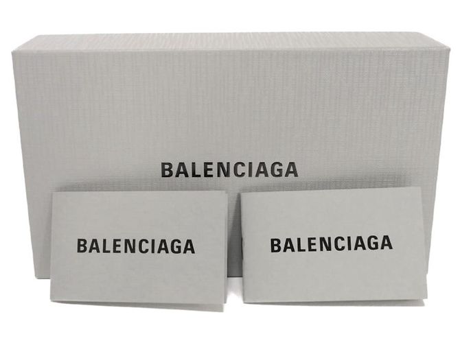 Everyday Porta-moedas Balenciaga BB Monogram Marrom Bege - vista 9