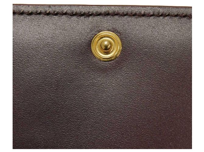 Cartera compacta con cremallera Loewe Puzzle Castaño Verde - vista 10