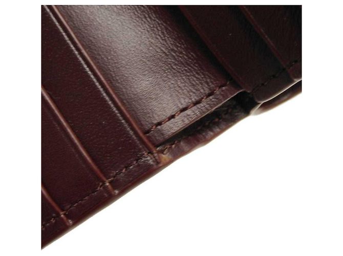 Cartera compacta con cremallera Loewe Puzzle Castaño Verde - vista 11